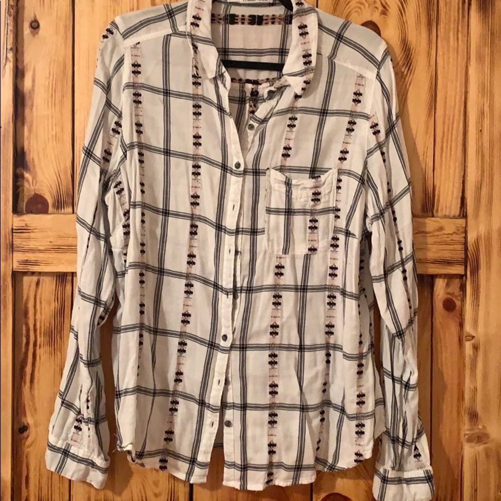 Maurices size 1 button up shirt